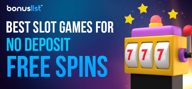 A golden casino reel with some stars for the best slot games for no-deposit free spins