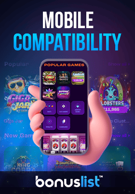 A hand is holding a mobile phone with Wheelz Casino mobile compatible site on it